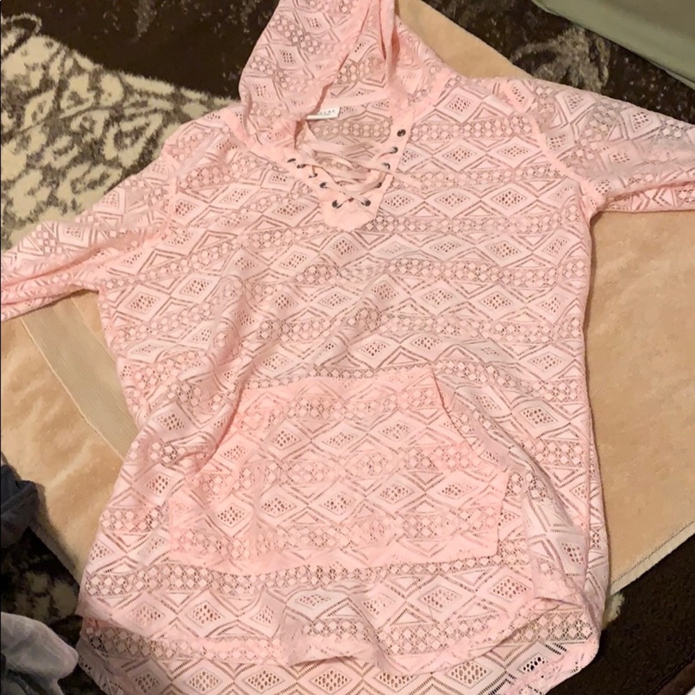 Over top for bathing suit